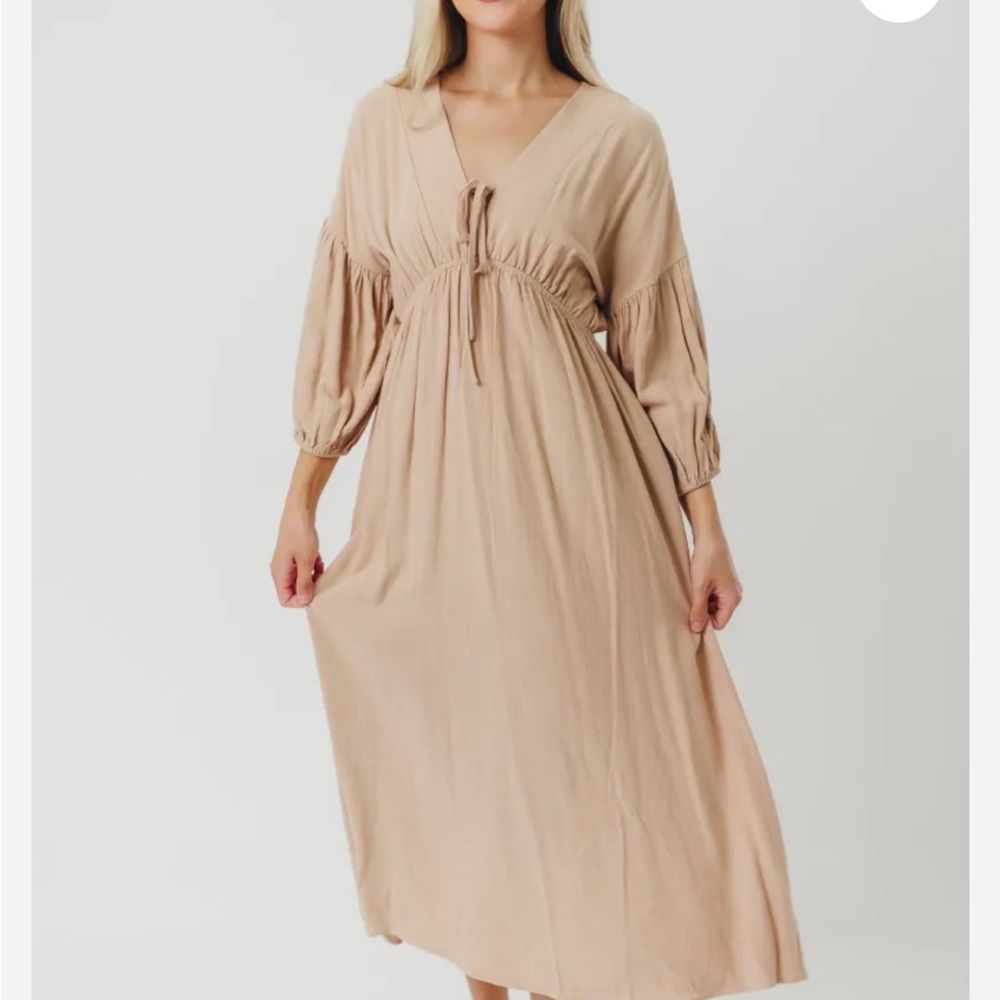 Maternity Midi dress- size small worth collective only worn once!